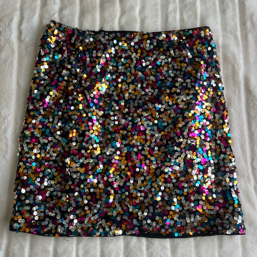 Sequin Multicolor Skirt